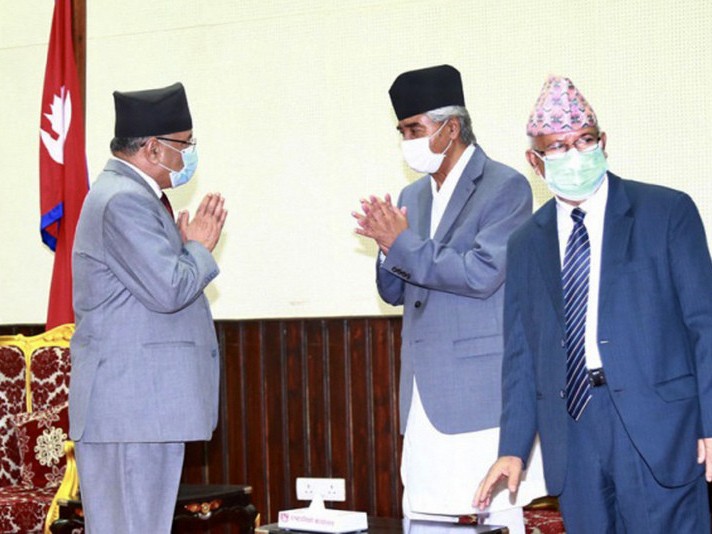 सत्ता गठबन्धनका प्रमुख दलहरुबीच चुनावी तालमेलबारे छलफल